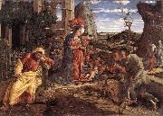MANTEGNA, Andrea, The Adoration of the Shepherds sf